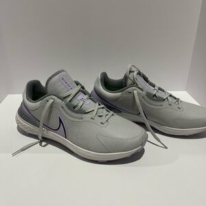 Men's 11.5 W Nike Infinity Pro 2 Wide Photon Dust Grey Purple Golf DM8449-005